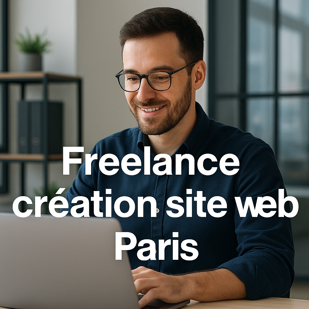 Freelance création site web Paris